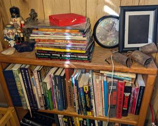 Book Shelf and Books