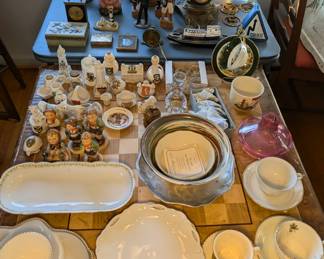 China, Serving Dishes, Hummel Figurines, Tea Set and more....