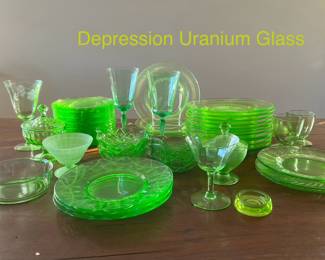 Uranium glass
