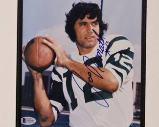 Joe Namath Autograph