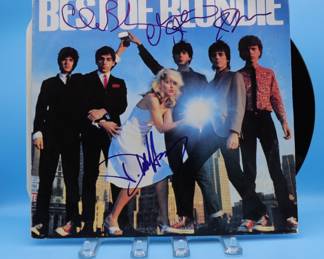 Blondie Signed record