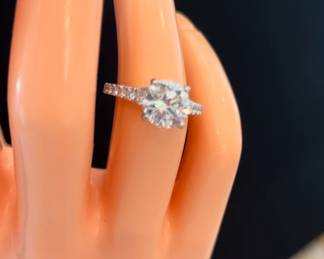 2.22 Diamond with new GIA and inscribed numbers. D color and VS1- Such an incredible Rare Perfect natural diamond.   