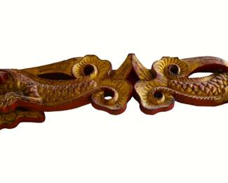 Chinese carved dragons