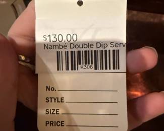  Nambé Double Dip Server
