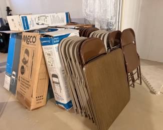 Folding chairs