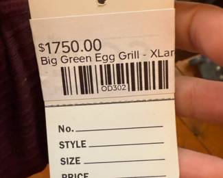 Big Green Egg Grill (XLarge)