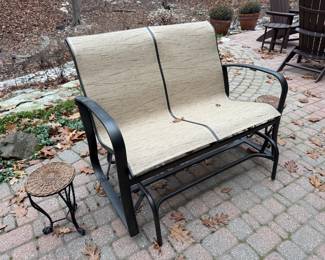 Patio Rocking Loveseat