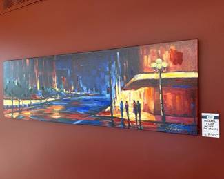 Michael flohr giclee on canvas