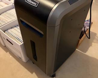 Fellows paper shredder