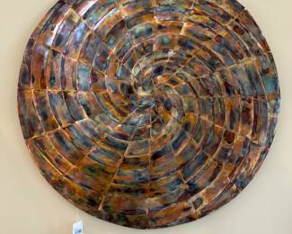 Woven Cooper Wall art