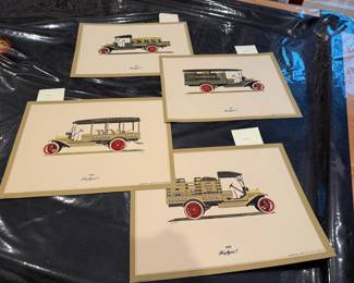 1968 John G. Mills Model T Prints