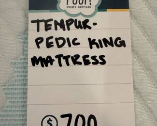 Tempur-Pedic King Mattress