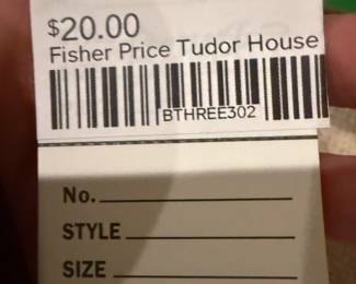 Fisher Price Tudor House
