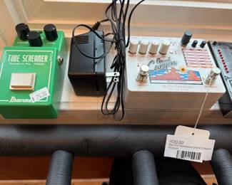 Ibanez Tube Screamer Pedal, Electro-Harmonix Pedal