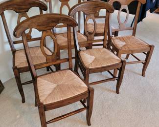 $250 Crate & Barrel chairs (correction 6 for 250)