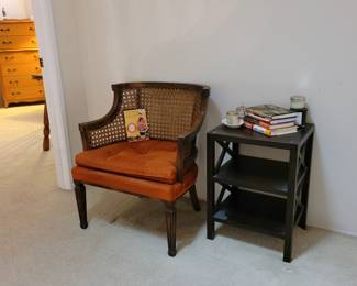 $40 Cane chair
$25 side table