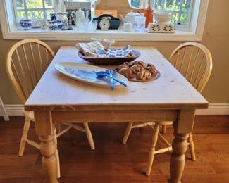 $75 - Butcher style block kitchen table