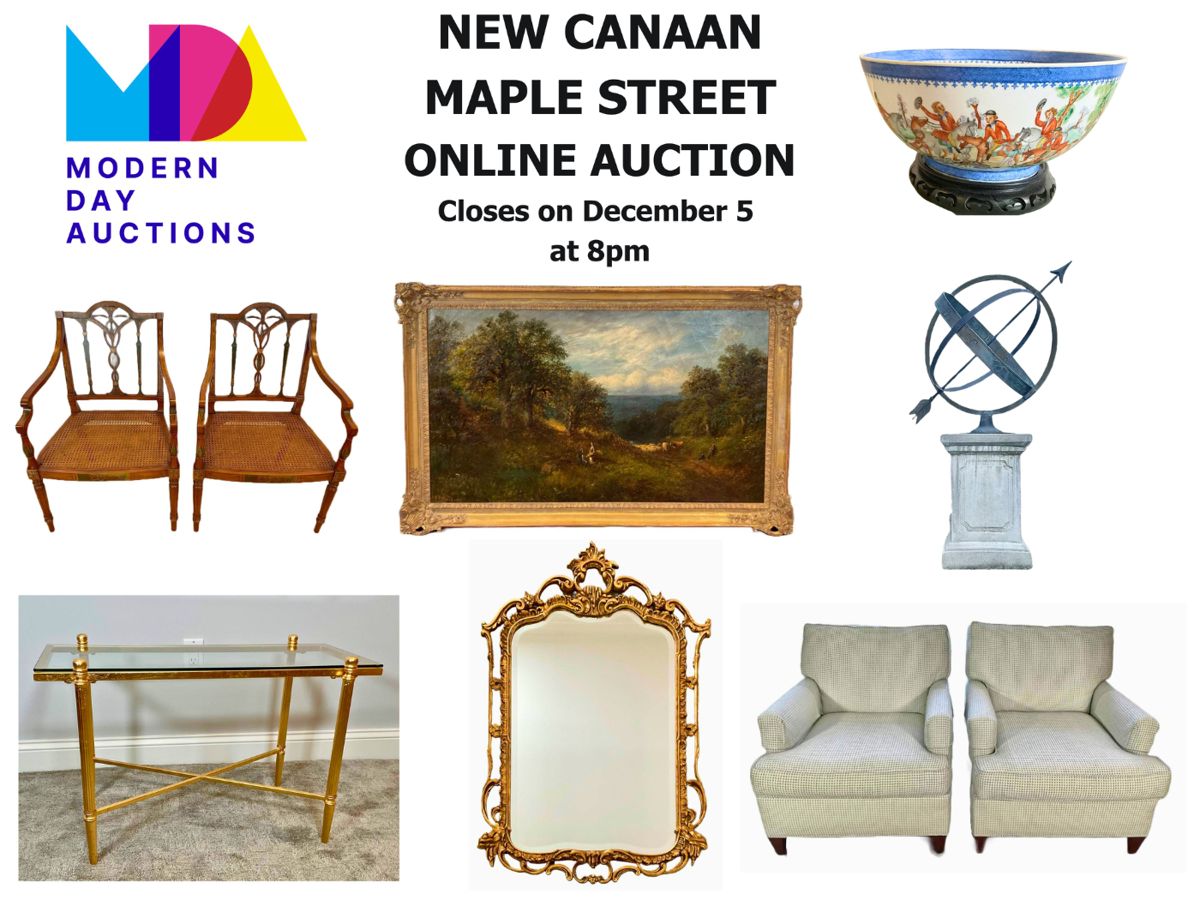 New Canaan Maple Street Auction