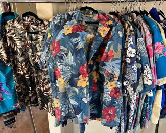 Mens Large Hawiian shirts