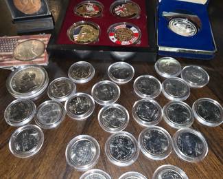 Variety of Coins