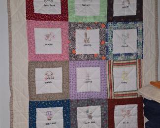 Vintage Handmade Quilt