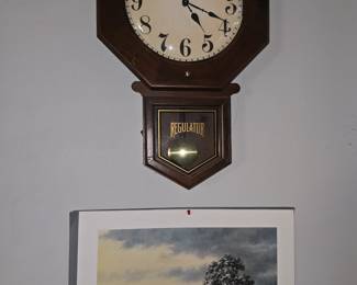 Regulator Wall Clock - Print