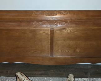 King Size Oak Bedframe