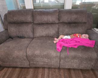 Couch with Remote