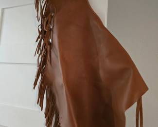 Leather Cowboy Chaps