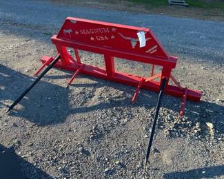 HD DOUBLE SKID STEER HAY SPEAR