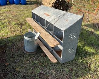 POULTRY FEEDER AND LAYER BOX