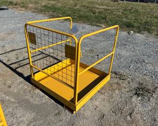 UNUSED MAN LIFT BASKET IN BOX