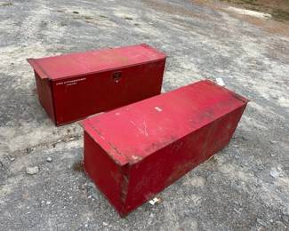 PAIR OF 4 TOOL BOXES