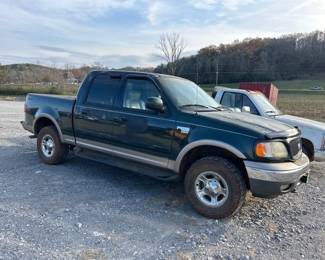 2002 FORD F150 4X4 TRUCK