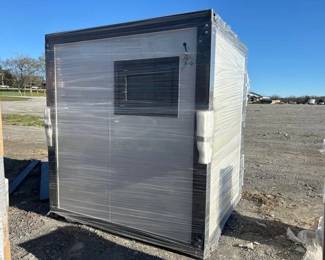 UNUSED MOBILE TOILET SHOWER COMBO