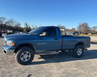 2003 DODGE RAM 2500 4X4 TRUCK