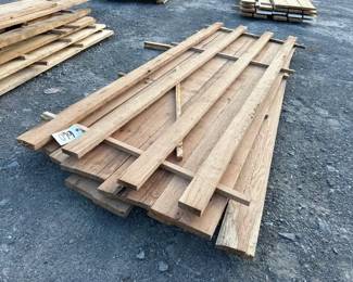 RED OAK LUMBER, APPROX. 45 BD FT