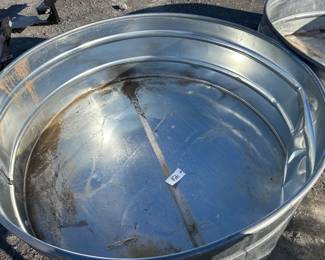 6 GALVANIZED WATER TROUGH