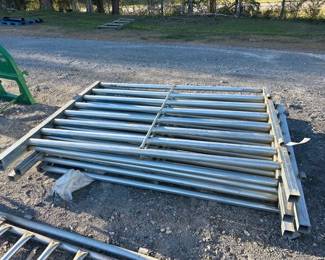 SUPER HD 8 GALVANIZED CORRAL PANEL, 5X BID