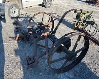 ANTIQUE SICKLE MOWER