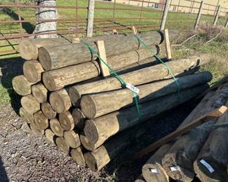 24 7X8 TREATED POSTS