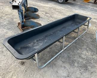 UNUSED 10 FEED TROUGH