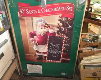 42" chef Santa
$125.00