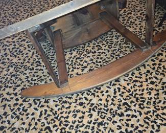 bottom of rocking horse
