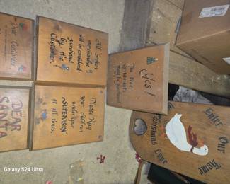 hand painted store signs
