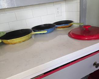 Enameled cast iron