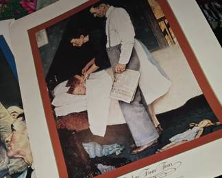 Norman Rockwell prints