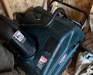 Snowblower - sold as is