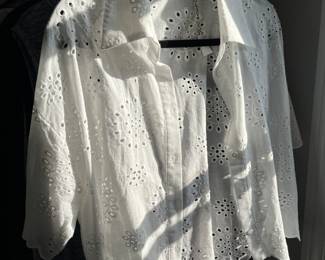 Many clothing items are new with tags too!