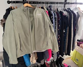 Women's clothing (Gap, North Face, Athleta, Lululemon, Lucky Brand and more!) size small to large (most large)